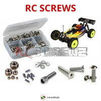 J-M SUPPLIES - RCScrewZ Metric Stainless Screw Kit los045m for Losi 8ight 2.0 1/8 Nitro Buggy (LOSB0084) | SET - 