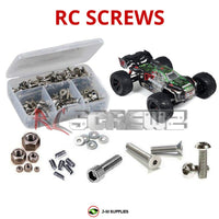 J-M SUPPLIES - RCScrewZ Stainless Screw Kit ara027 for Arrma Kraton 6S BLX V2 1/8 Monster (#106015/#106018) | RCX - 