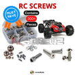 J-M SUPPLIES - RCScrewZ Stainless Screw Kit ara029 for Arrma RC Kraton 6s BLX V4 #106040 RC Car | UPG - 