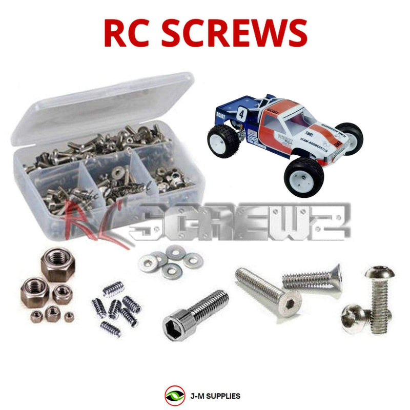 J-M SUPPLIES - RCScrewZ Stainless Screw Kit asc108 for Associated RC10T (7001 / 7011 / 7014) Truck (Original) | UPG - 