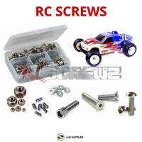 J-M SUPPLIES - RCScrewZ Stainless Screw Kit ass004 for Team Associated T3 1/10 Stadium Truck RTR/Factory | UPG - 
