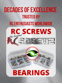 Socket, Button, Flat Head, Set Screws for RCScrewZ Stainless Steel Screw Kit ass057 for Team Associated RC10 World's Car Kit 1/10 Electric 2WD Off-Road Buggy (#ASC6002, #6002) | RCX - by J-M SUPPLIES