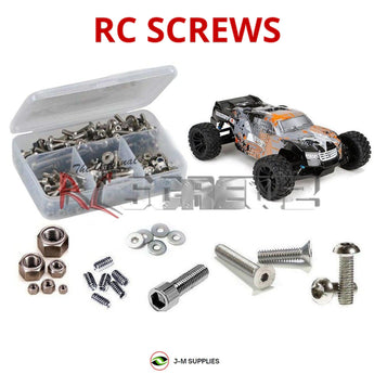 J-M SUPPLIES - RCScrewZ Stainless Screw Kit ecx001 for ECX Circuit 2WD Stadium Truck (ECX03430) | SET - 