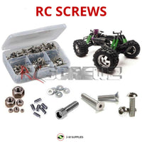 J-M SUPPLIES - RCScrewZ Stainless Screw Kit hpi019 for HPI Savage SS / 25 RTR Monster Truck (#832) | SET - 