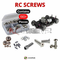 J-M SUPPLIES - RCScrewZ Stainless Screw Kit hpi097 for HPI Racing RS4 3 Evo Plus Nitro (#10055) | SET - 