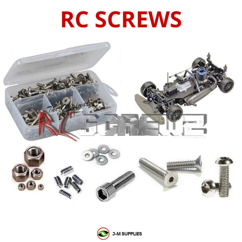 J-M SUPPLIES - RCScrewZ Stainless Screw Kit kyo001 for Kyosho V-One R Nitro 1/10 4WD Touring Car (31011) | RCX - 
