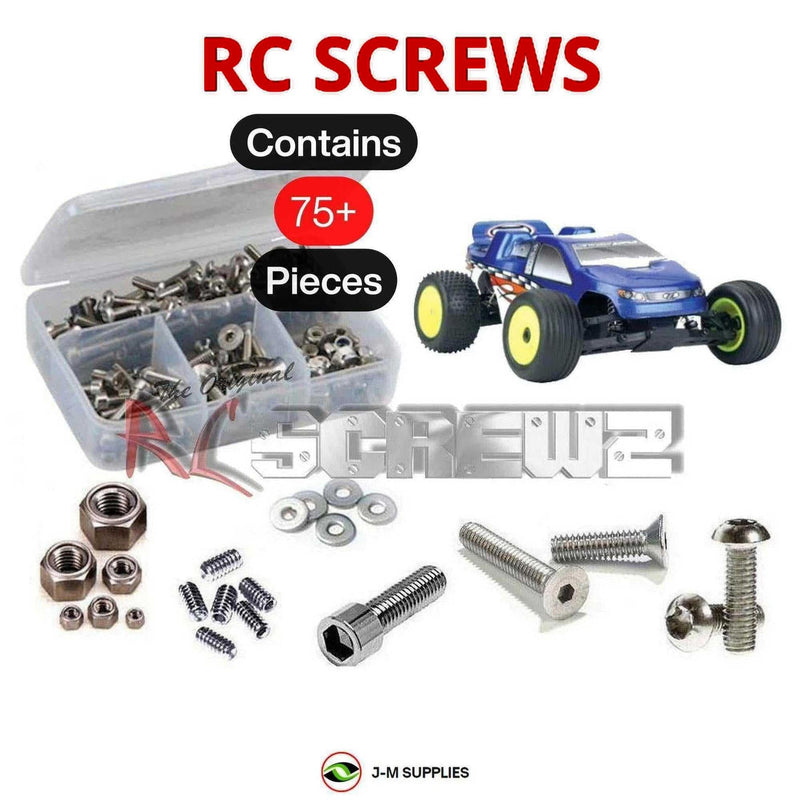 J-M SUPPLIES - RCScrewZ Stainless Screw Kit los030 for Losi Micro-T, 1/36, Truck (Rel. 2007) (#LOSB0230T1/T2) | UPG - 