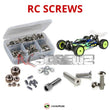J-M SUPPLIES - RCScrewZ Stainless Screw Kit los115 for Losi 22X-4 Buggy 1/10th #TLR03020 RC Car | RCX - 