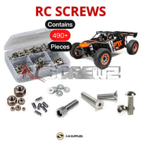 J-M SUPPLIES - RCScrewZ Stainless Screw Kit los118 for Losi DBXL-E 2.0 1/5 4WD RTR (#LOS05020) Desert Buggy | UPG - 
