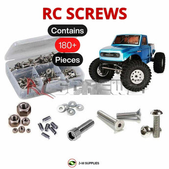 J-M SUPPLIES RC Parts Store - RCScrewZ Stainless Steel Screw Kit rer080 for Redcat Racing Everest Ascent / Ascent 1/10 Crawler Electric 4WD Rock Crawler (RER22767, ASCENT-RED) | SET