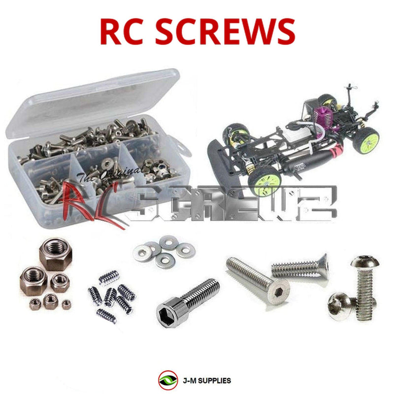 J-M SUPPLIES - RCScrewZ Stainless Screw Kit ser001 for Serpent Impulse/Pro 1/10th Nitro #801020 RC Car | UPG - 