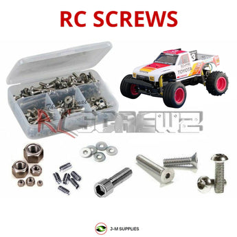 J-M SUPPLIES - RCScrewZ Stainless Screw Kit tam027 for Tamiya Toyota Hi-Lux Monster Racer 1/10 Truck (#58086) | SET - 