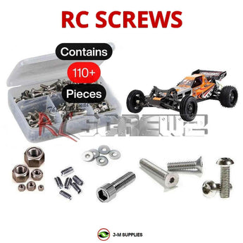 J-M SUPPLIES - RCScrewZ Stainless Screw Kit tam205 for Tamiya Racing Fighter DT-03 (#58628) | RCX - 