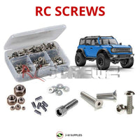 J-M SUPPLIES - RCScrewZ Stainless Screw Kit tra106 for Traxxas TRX-4M Bronco 1/18 Trail Truck Crawler 97074-1 | RCX - 