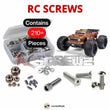 J-M SUPPLIES - RCScrewZ Stainless Steel Screw Kit ara019 for Arrma RC Outcast 4s BLX # 102692 RC Car | UPG - 