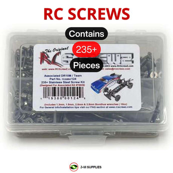 J-M SUPPLIES RC Parts Store - RCScrewZ Stainless Steel Screw Kit asc124 for Associated DR10M / Team (#70029) | PRO
