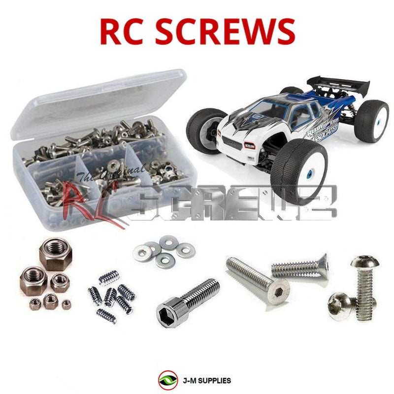 J-M SUPPLIES - RCScrewZ Stainless Steel Screw Kit ass088 for Associated RC8 T3.1e 1/8 #80938 RC Car | RCX - 