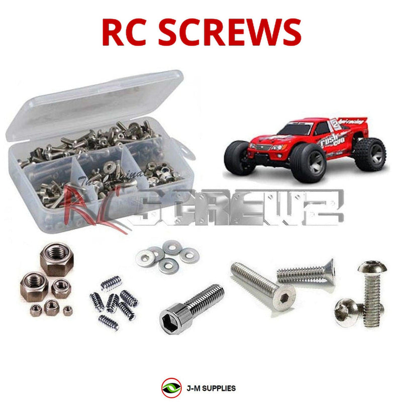 J-M SUPPLIES - RCScrewZ Stainless Steel Screw Kit hpi025 for HPI Racing Rush Evo Nitro 1/10 Truck (#561) | RCX - 