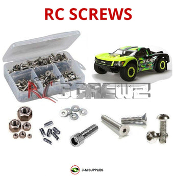 J-M SUPPLIES - RCScrewZ Stainless Steel Screw Kit los070 for Team Losi TEN SCTE 2.0 TLR03000 RC Car | SET - 