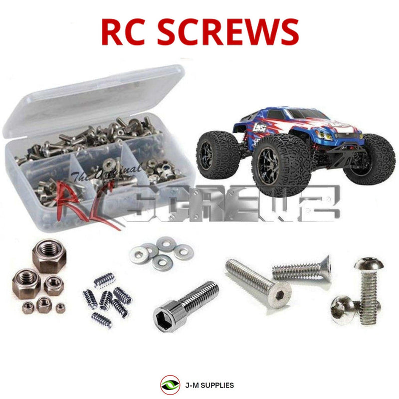 J-M SUPPLIES - RCScrewZ Stainless Steel Screw Kit los083 for Losi LST XXL2-E 1/8 MT (LOS04004) | RCX - 