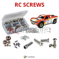 J-M SUPPLIES - RCScrewZ Stainless Steel Screw Kit los102 for Losi Baja Rey 1/6th LOS05013 RC Car | SET - 