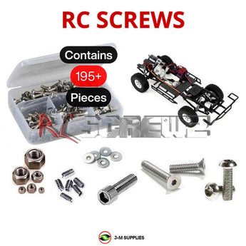 J-M SUPPLIES RC Parts Store - RCScrewZ Stainless Steel Screw Kit rc4wd005 for RC4WD Trail Finder II / Trail Finder 2 1/10 Electric 4WD Trail Truck | SET