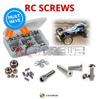 J-M SUPPLIES - RCScrewZ Stainless Steel Screw Kit tam047 for Tamiya Fox 1/10th #58051 RC Car | UPG - 