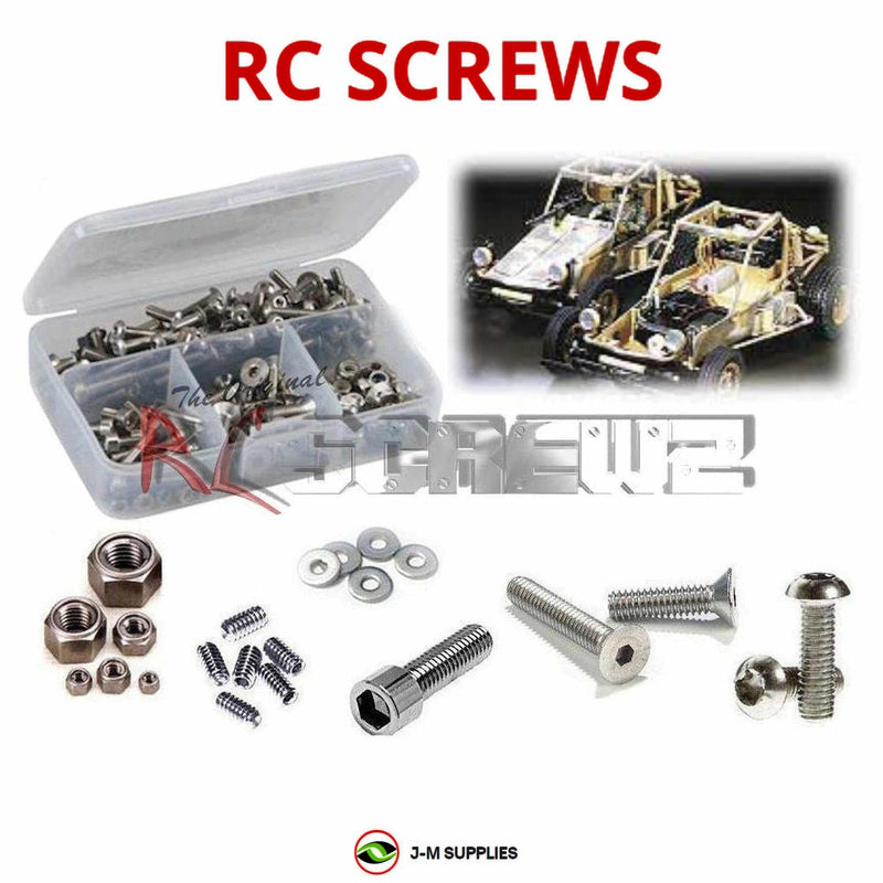 J-M SUPPLIES - RCScrewZ Stainless Steel Screw Kit tam052 for Tamiya Fast Attack #58046 RC Car | UPG - 