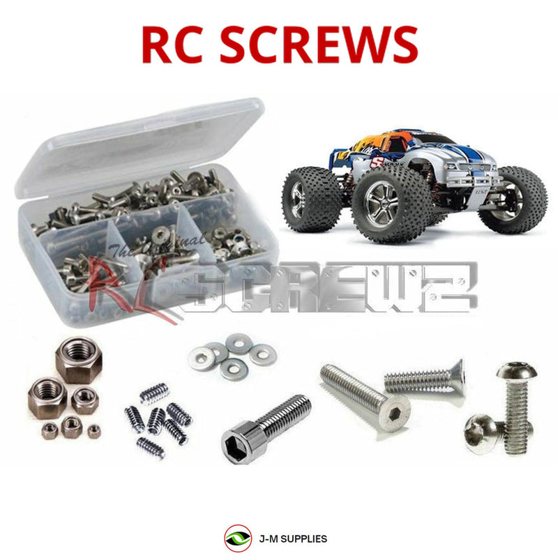 J-M SUPPLIES - RCScrewZ Stainless Steel Screw Kit tra011 for Traxxas Sport Maxx RTR Monster Truck | RCX - 