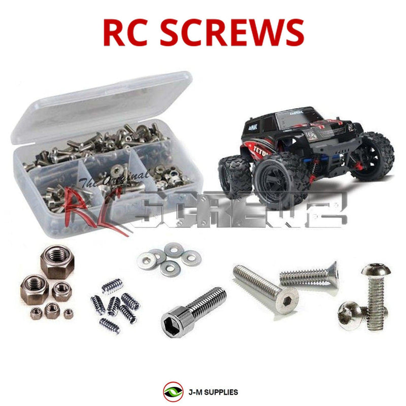 J-M SUPPLIES - RCScrewZ Stainless Steel Screw Kit tra055 for Traxxas Latrax 1/18th Teton #76054 RC | UPG - 