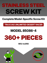J-M SUPPLIES Traxxas UDR tra092 screw kit 360+ pieces information