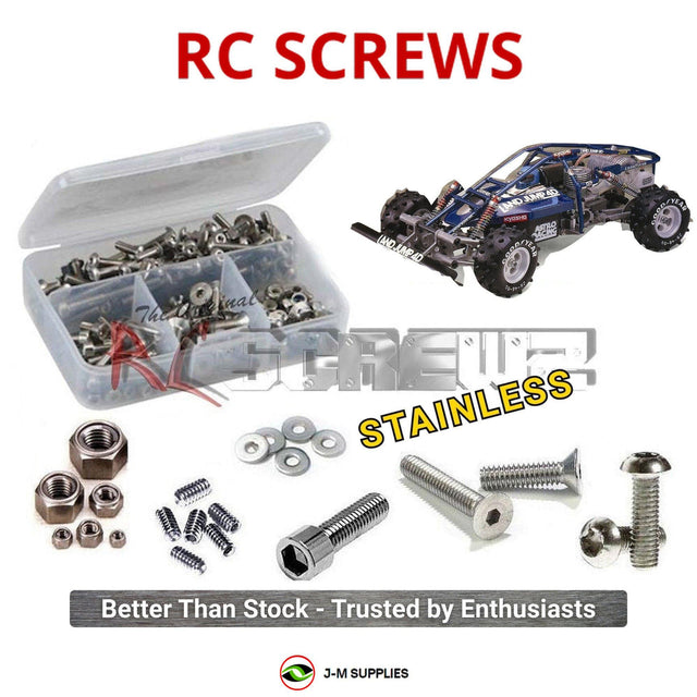 RCScrewZ Stainless Steel Screw Kit kyo028 for Kyosho Landjump 4WD Integra 1/8 Nitro 4WD Off-Road Buggy (3011) | SET
