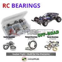 Representative image of an RCScrewZ rubber-sealed bearing kit for Kyosho Landjump 4WD Integra 1/8 Nitro 4WD Buggy (3011); exact bearing sizes and quantities vary by RC model.