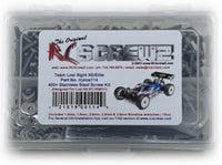 RCScrewZ Stainless Steel Screw Kit los114 for Team Losi Racing 22 5.0 DC Elite / 8IGHT-XE Race Kit 1/10 and 1/8 Electric 2WD/4WD Buggy (TLR03022, TLR04008) | SET