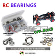 Representative image of an RCScrewZ rubber-sealed bearing kit for Marui Ninja 4WD 1/10 Electric Off-Road Buggy; exact bearing sizes and quantities vary by RC model.