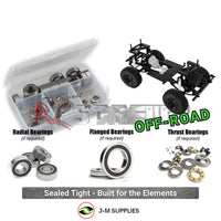 RCScrewZ rubber-shielded bearing kit for RC4WD Trail Finder 2 SWB (Z-K0045); representative kit artwork, exact contents vary by model