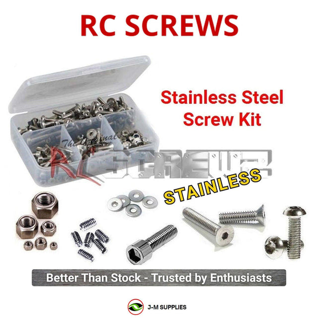RCScrewZ Stainless Steel Screw Kit los158 for Losi 8IGHT-XE 1/8 Electric 4S Brushless 4WD RTR Competition Race Buggy (#LOS04018) | SET