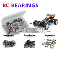 RCScrewZ Metal Shielded Bearing Kit tam265b for Tamiya Hotshot II 2024 1/10 Electric 4WD Off-Road Racing Buggy (#58737) | SET
