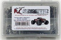 RCScrewZ Stainless Steel Screw Kit tra062 for Traxxas E-Maxx TSM Edition 1/10 Electric 4WD Monster Truck (39087-3) | SET