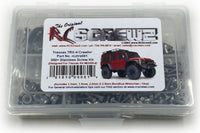RCScrewZ Stainless Steel Screw Kit tra081 for Traxxas TRX-4 Land Rover Defender 1/10 Electric 4WD Trail Truck (82056-4) | SET