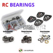 RCScrewZ Metal Shielded Bearing Kit tra088b for Traxxas Traxx All-Terrain Conv. (8880) | UPG