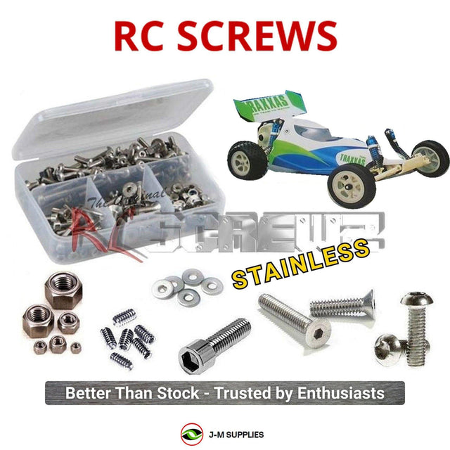 RCScrewZ Stainless Steel Screw Kit tra095 for Traxxas TRX-1 Legacy 1/10 Electric 2WD Off-Road Buggy | SET