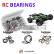RCScrewZ Rubber Shielded Bearing Kit tra145r for Traxxas XRT Ultimate VXL-8S 1/6 Electric 4WD Race Truck (78097-4) | UPG