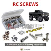 Representative image of an RCScrewZ stainless steel screw kit for Traxxas TRX-4 K10 High Trail 1/10 Electric 4WD (92056-4); exact kit contents vary by RC model.