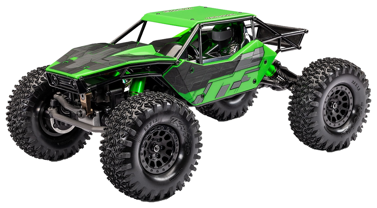 Traxxas TXC-4M Extreme Crawler 1/18 3S Brushless 4WD (120074-1), green vehicle