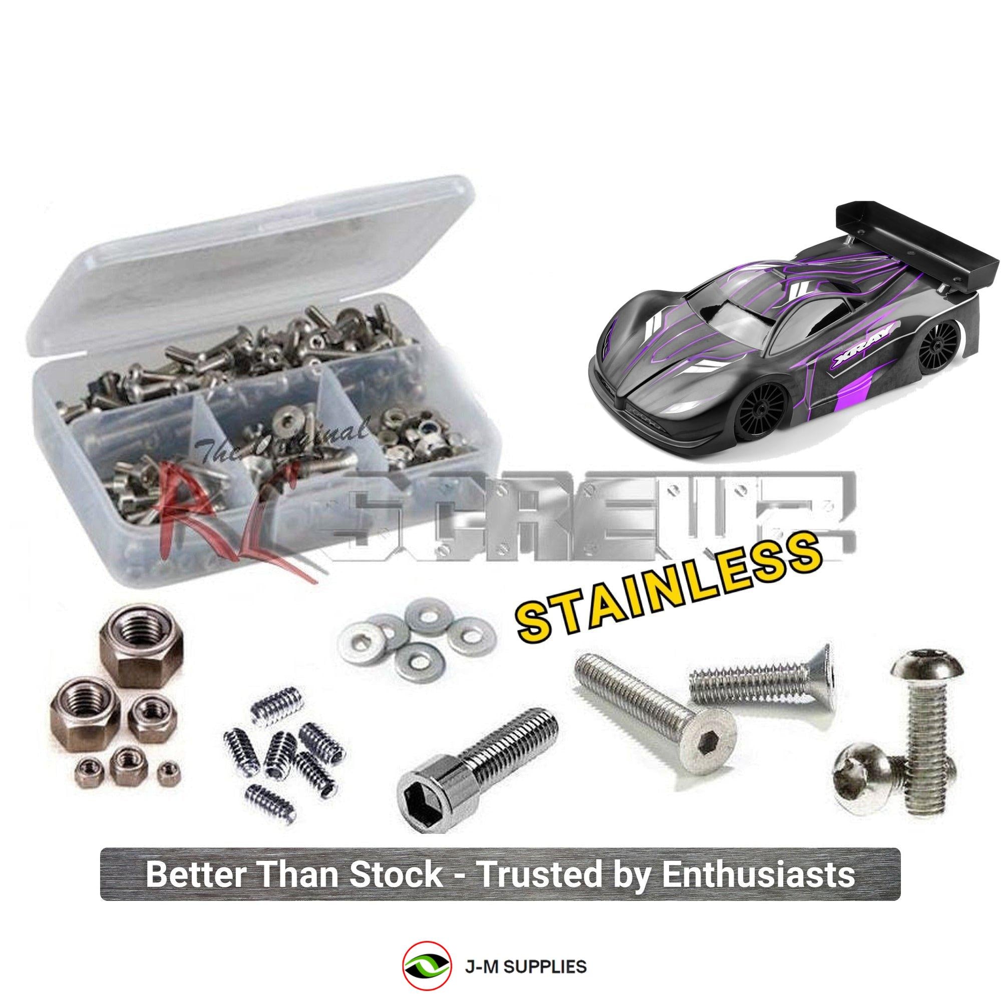 Stainless Screw Kit for Team XRAY GTXE'27 1/8 GT Car | xra193