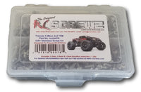 RCScrewZ Stainless Steel Screw Kit tra076 for Traxxas X-Maxx 4X4 TSM 1/5 Electric 4WD Monster Truck (77076-3) | SET