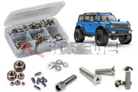 RCScrewZ Stainless Steel Screw Kit tra106 for Traxxas TRX-4M Ford Bronco 1/18 Electric 4WD Trail Crawler (97074-1) | SET